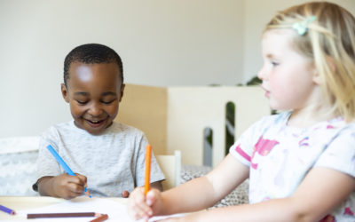 Home is a happy place for children